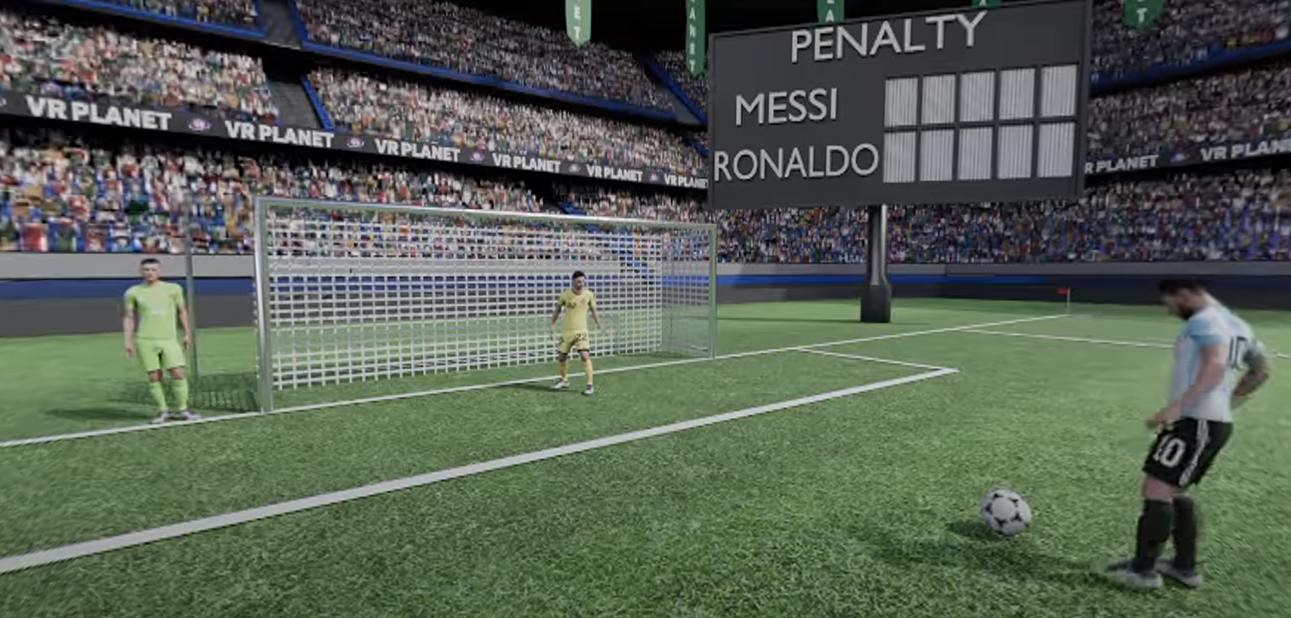360° VR: Ronaldo VS Messi