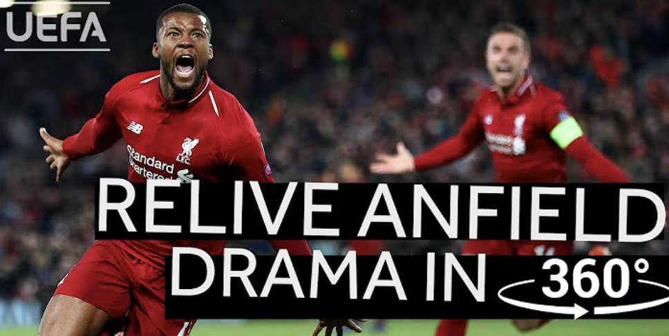 LIVERPOOL SCORE FOUR IN 360°